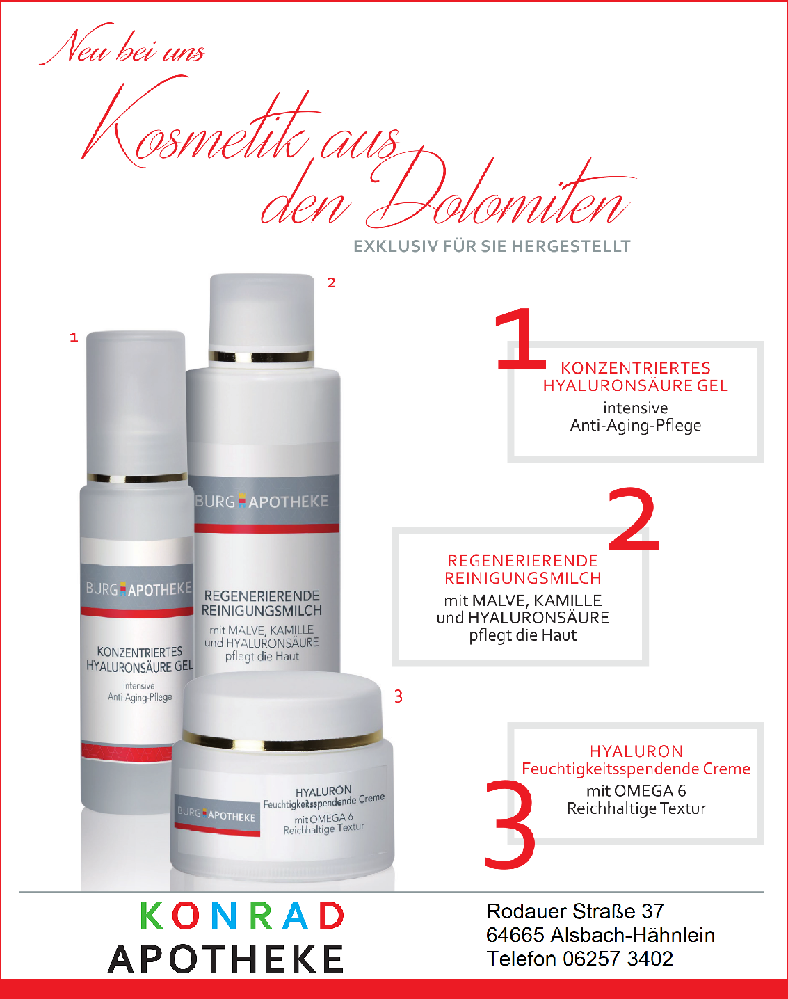 Kosmetik Konrad Apotheke